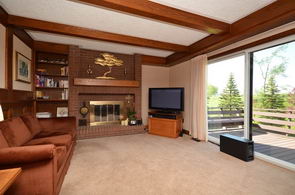 Family Room - Country homes for sale and luxury real estate including horse farms and property in the Caledon and King City areas near Toronto